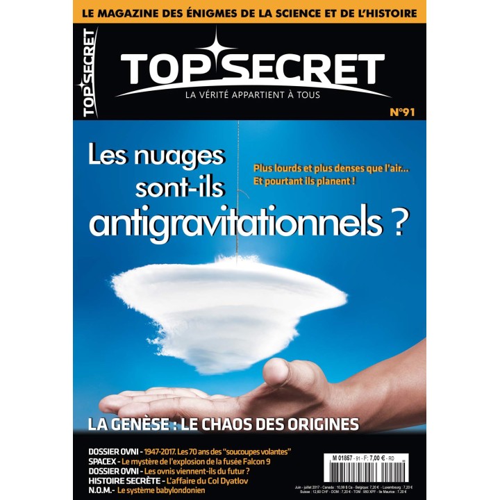 91.  Les nuages sont-ils antigravitationnels ?