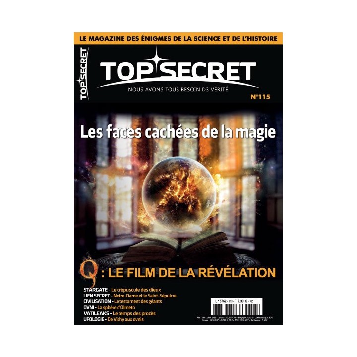 TOP SECRET N°115 Les faces cachées de la magie