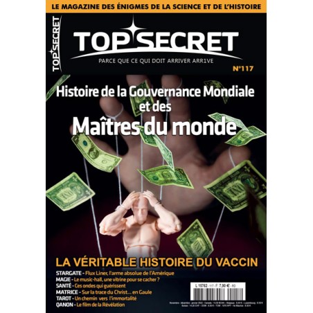 TS 117 Histoire de la Gouvernance Mondiale et des Maîtres du monde TS 117 Histoire de la Gouvernance Mondiale et des Maîtres du monde