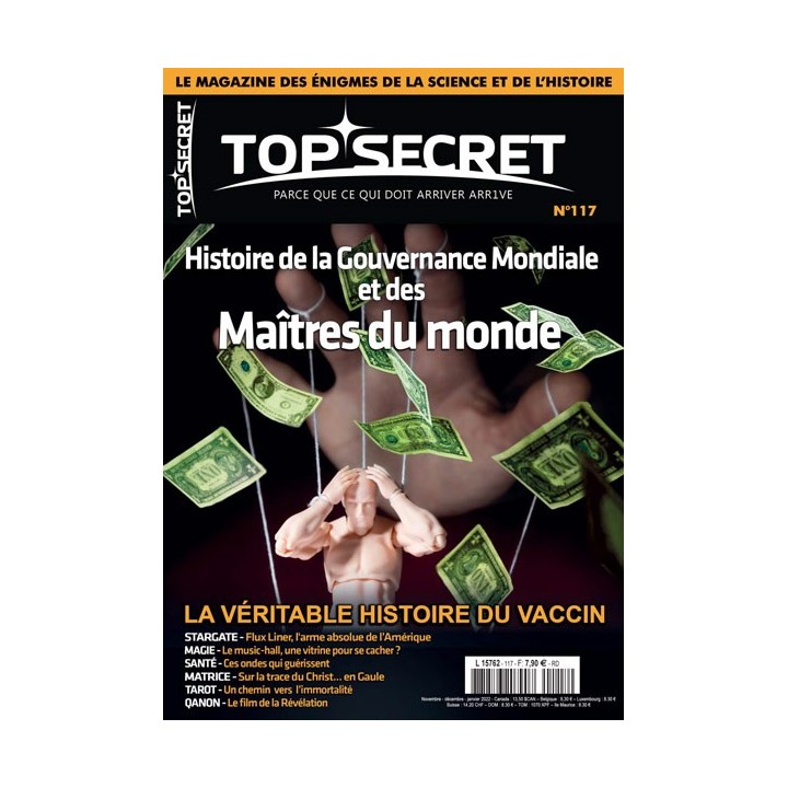 TS 117 Histoire de la Gouvernance Mondiale et des Maîtres du monde