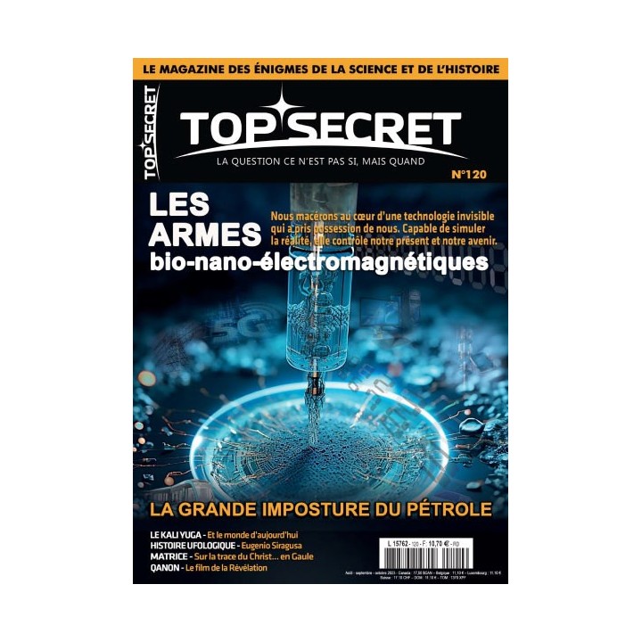 Top Secret 120 Les armes bio-nano-électromagnétiques couv