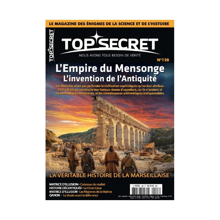L'Empire du mensonge : l'invention de l'Antiquité couv TS 128
