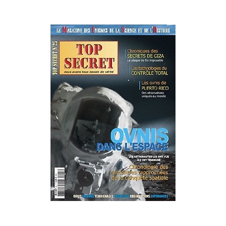 25. OVNIS dans l'espace 25. OVNIS dans l'espace